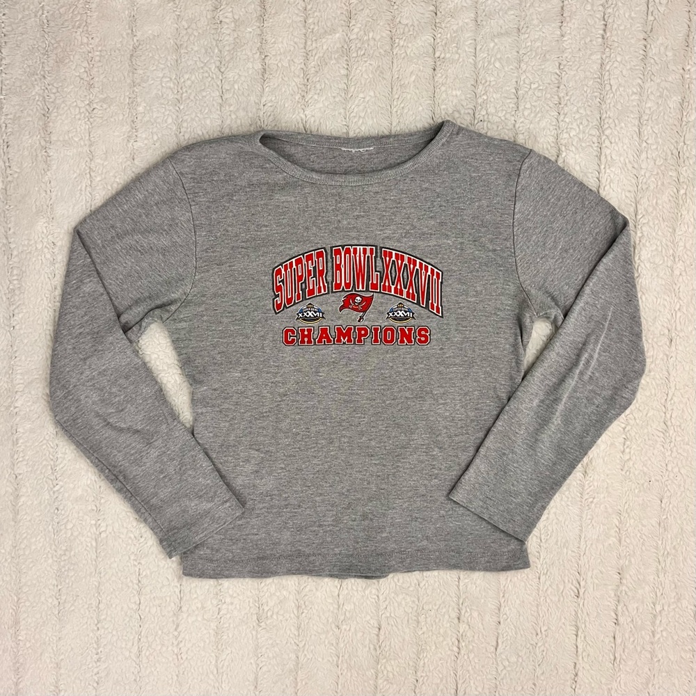 Vintage y2k 2003 Super Bowl long sleeve top 🏈